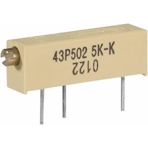 vishay M43P505KB40 Spindeltrimmer 15-slagen Lineair 0.75 W 1 MΩ 5400 ° 1 stuk(s)