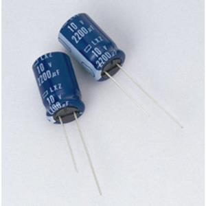 europechemicon Europe ChemiCon ELXZ350ETD221MJC5S Elektrolytische condensator Radiaal bedraad 5 mm 220 µF 35 V 20 % (Ø x l) 10 mm x 12.5 mm 800 stuk(s)