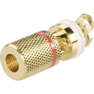 trucomponents TRU COMPONENTS Laboratoriumbus Stift-Ø: 4 mm Rood 1 stuk(s)