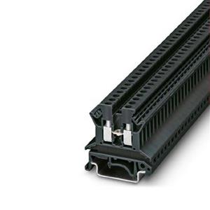 phoenixcontact Phoenix Contact UK 2,5 N BK 0719100 Doorgangsserieklem Aantal polen: 2 0.2 mm² 2.5 mm² Zwart 1 stuk(s)