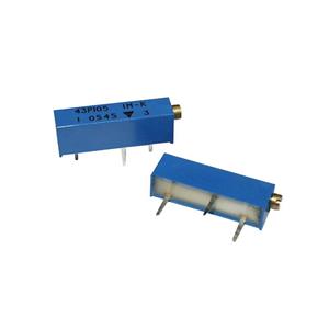 vishay M43P102KB40 Spindeltrimmer 15-slagen Lineair 0.75 W 1 kΩ 5400 ° 1 stuk(s)