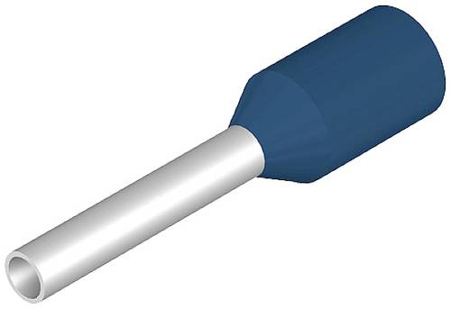 weidmüller 1476110000 Adereindhulzen 0.75 mm² x 10 mm Deels geïsoleerd Lichtblauw 5000 stuk(s)