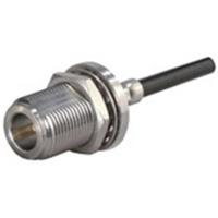huber&suhner 24_N-50-3-12/133_NE N-Steckverbinder Chassisbuchse, Einbau 50Ω 1St.