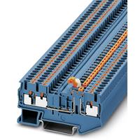 phoenixcontact Phoenix Contact PT 2,5-TWIN-MT BU 3211663 Trennklemme Polzahl: 3 0.14mm² 2.5mm² Blau 50St.