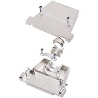 Encitech DTXL25-HI-SJS-M3-T-K D-SUB Gehäuse Polzahl: 25 Zinkdruckguss 180° Metall 1St.