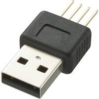 trucomponents TRU COMPONENTS USB-Steckverbinder Printmontage Stecker, gerade Typ A USB-Stecker Typ A Inhalt