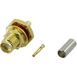 trucomponents TRU COMPONENTS SMA-KC-RG316 SMA-connector Bus, recht 50 Ω RG 174 U, RG 316 U, RG 188 U, EF 316 1 stuk(s)