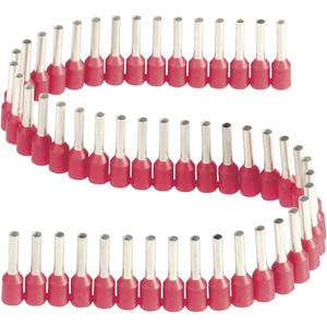 Vogt AG Verbindungstechnik 460408.00050 Adereindhulzen 1.50 mm² Deels geïsoleerd Rood 50 stuk(s)