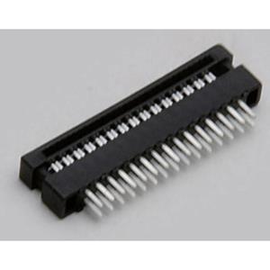 trucomponents TRU COMPONENTS TC-2506347 Female connector Met platte kabel ingang Rastermaat: 2 mm Totaal aantal polen: 20 Aantal rijen: 2 1 stuk(s)