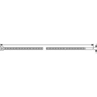 hellermanntyton 138-00027 UB160C-B-PA66-BK Kabelbinder 160 mm 4.60 mm Zwart 100 stuk(s)