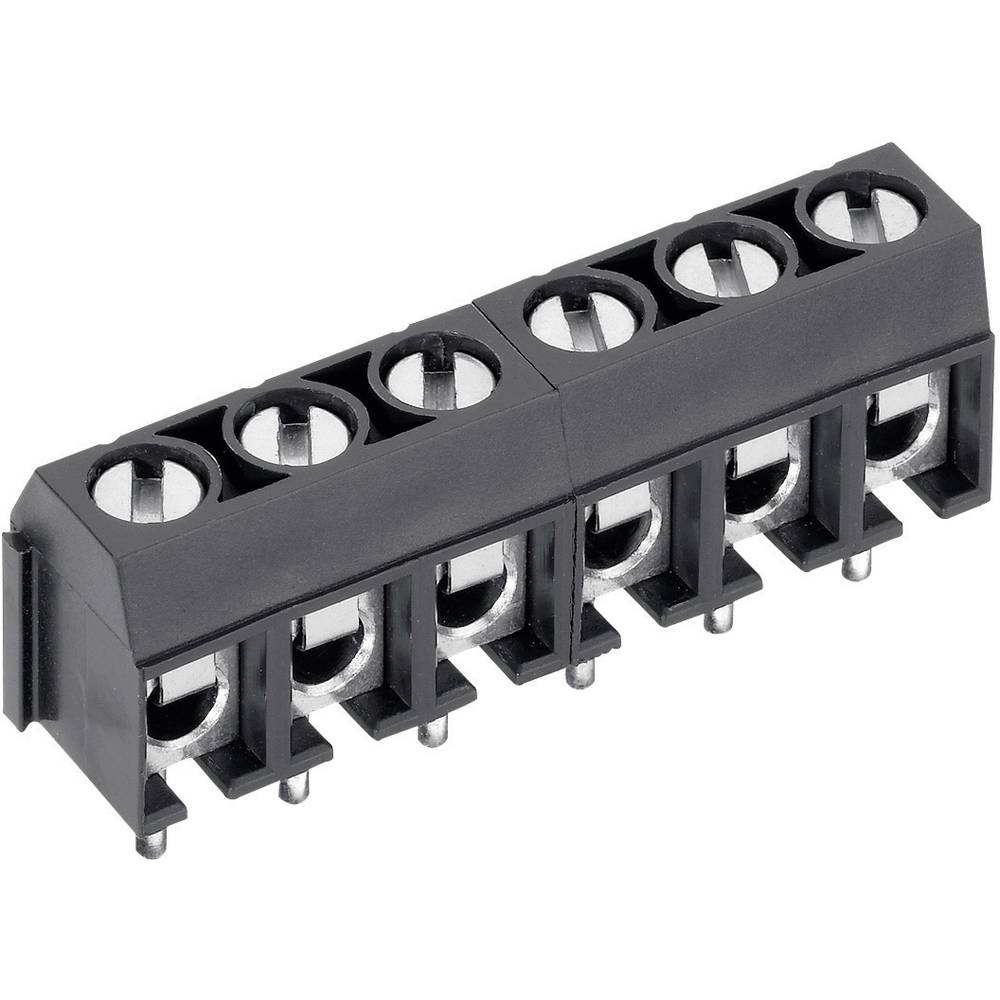 AK500/7DS-5.0-V Klemschroefblok 1.50 mm² Aantal polen 7 Grijs 1 stuk(s)