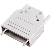Encitech DTZI25-K D-SUB Gehäuse Polzahl: 25 Vollmetall 180° Silber 1St.
