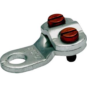 Klauke 573R8 Ringkabelschuh 2 Schrauben Querschnitt (max.)=16mm² Loch-Ø=8.5mm Unisoliert Metall 1S