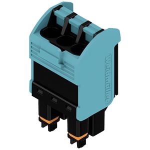 weidmüller BHF 5.00/03/180LH BK/BL Printplaatconnector Totaal aantal polen 3 Aantal rijen 1 Totaal aantal polen 3 1 stuk(s)