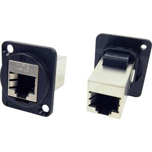 cliff XLR Adapter FTP RJ45 Cat6 auf RJ45 Cat6 Adapter, Einbau Inhalt: 1St.