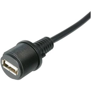 Assmann A-KAB-USBA-FS-1M Bus, inbouw USB A-bus met 1m kabel. 1 stuk(s)