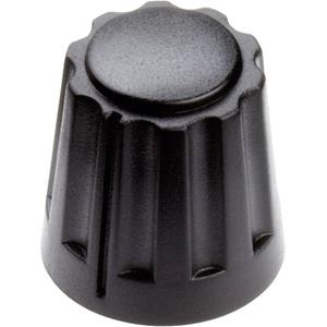 mentor 4331.4000 Draaiknop Zwart (Ø x h) 14.5 mm x 14 mm 1 stuk(s)