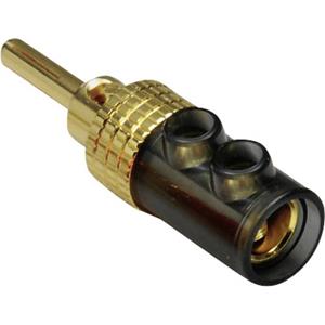 trucomponents TRU COMPONENTS Banaanstekker Stekker, recht Stift-Ø: 4 mm Zwart 1 stuk(s)
