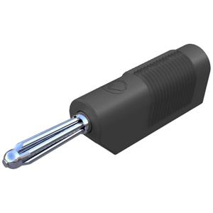 skshirschmann SKS Hirschmann BSB 20 K Pluimstekker Stekker, recht Stift-Ø: 4 mm Zwart 1 stuk(s)