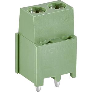 teconnectivity TE Connectivity 282837-6 Klemschroefblok 1.40 mm² Aantal polen 6 Groen 1 stuk(s)