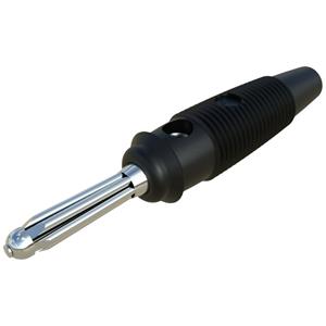 skshirschmann SKS Hirschmann BUELA 30 K Büschelstecker Stecker, gerade Stift-Ø: 4mm Schwarz