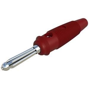 skshirschmann SKS Hirschmann BUELA 30 K Pluimstekker Stekker, recht Stift-Ø: 4 mm Rood 1 stuk(s)