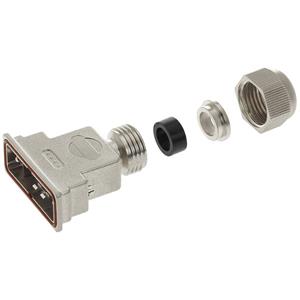 harting 09670250538 Schaalbehuizing Metaal 1 stuk(s)