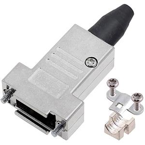 encitech DTSL09-RG-SJS-M2.5-T-K D-sub behuizing Aantal polen: 9 Tinspuitgiet 180 ° Metaal 1 stuk(s)