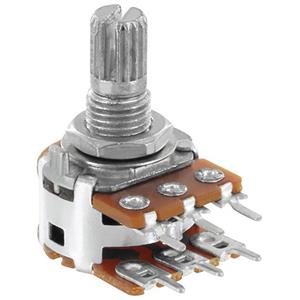 Alpha RV16A01F20KB50KM Dreh-Potentiometer Stereo 0.2W 50kΩ 1St.