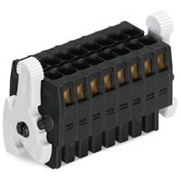 WAGO Buchsengehäuse-Kabel 713 Polzahl Gesamt 6 Rastermaß: 3.50mm 713-1103/037-9037/032-000 50St.