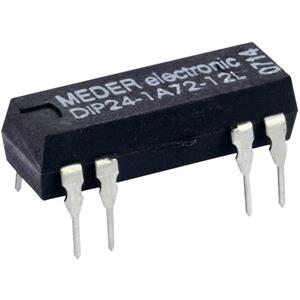 standexmederelectronics Reedrelais 1x NO 24 V/DC 0.5 A 10 W DIP-8 StandexMeder Electronics DIP24-1A72-12L