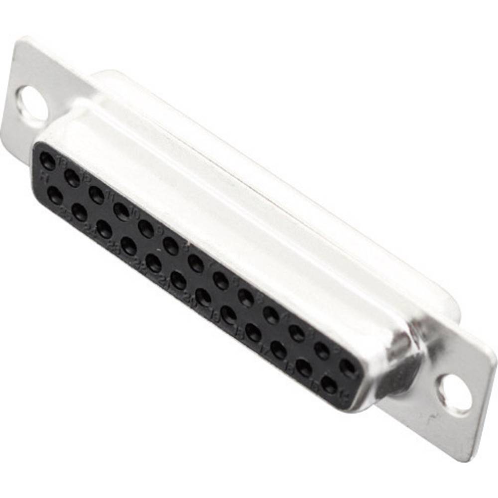 mhconnectors MH Connectors MHDB25-SS 2101-0180-13 D-sub female connector 180 ° Aantal polen: 25 Soldeerkelk 1 stuk(s)