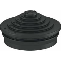 obobettermann EDS M32 SW Stufennippel Kunststoff Schwarz 50St.