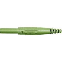 Stäubli XK-410 Laborbuchse Buchse, gerade Stift-Ø: 4mm Grün