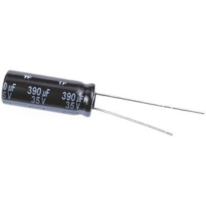 panasonic EEUFR1V391L Elektrolytische condensator Radiaal bedraad 3.5 mm 390 µF 35 V 20 % (Ø x h) 8 mm x 20 mm 1 stuk(s)