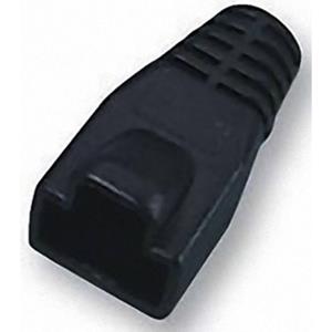 mhconnectors MH Connectors RJ45-Knickschutztülle MHRJ45SRB-BK Schwarz 6510-0100-06