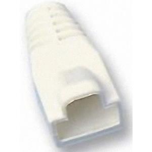 mhconnectors MH Connectors RJ45-Knickschutztülle MHRJ45SRB-W Weiß 6510-0100-08