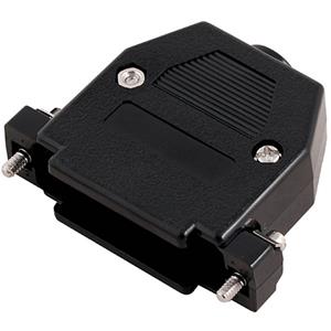 encitech CCOV 25-SC-BK D-sub behuizing Aantal polen: 25 Kunststof 180 ° Zwart 1 stuk(s)