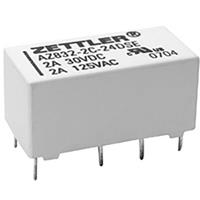zettlerelectronics Zettler Electronics AZ832-2C-24DE Printrelais 24 V/DC 3 A 2x wisselcontact 1 stuk(s)