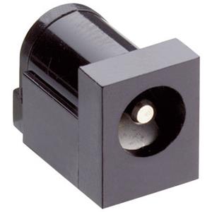 lumberg 161321 Laagspannings-connector Bus, inbouw horizontaal 6 mm 2.35 mm 1 stuk(s)