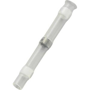 trucomponents TRU Components 736360 Stoßverbinder mit Schrumpfschlauch 0.08mm² 0.202mm² Vollisoliert Weiß