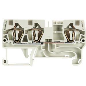 Wieland Duo-doorgangsklem Fasis 0.13 - 6 mm² WKFN 4 D1/2/35 Grau Grijs  1 stuk(s)