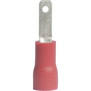 vogtverbindungstechnik Vogt Verbindungstechnik 391305S Platte stekker (male) Insteekbreedte: 2.8 mm Insteekdikte: 0.5 mm 180 ° Deels geïsoleerd Rood 1 stuk(s)