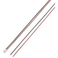 trucomponents TRU COMPONENTS Afgemonteerde kabel Totaal aantal polen 2 Rastermaat: 2 mm 546821 1 stuk(s)