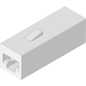 Isolatiehuls Wit 0.50 mm² 1 mm² Vogt AG Verbindungstechnik 3931h1pa 1 stuk(s)