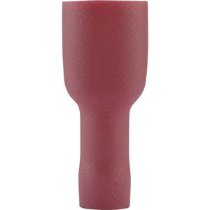 Vogt AG Verbindungstechnik 3944S Huls voor platte stekker Insteekbreedte: 6.3 mm Insteekdikte: 0.8 mm 180 ° Volledig geïsoleerd Rood 1 stuk(s)