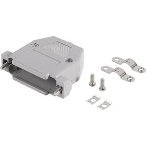 trucomponents TRU COMPONENTS 1579085 D-sub behuizing Aantal polen: 25 Kunststof Grijs 1 stuk(s)