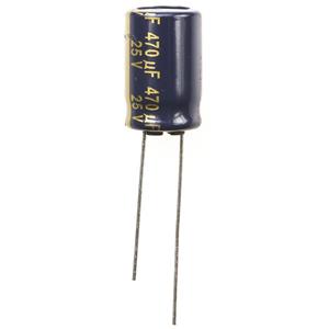 panasonic EEU-FC1E471 Elektrolytische condensator Radiaal bedraad 5 mm 470 µF 25 V 20 % (Ø) 10 mm 1 stuk(s)