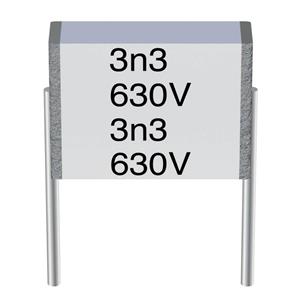 epcos TDK MKT-Folienkondensator radial bedrahtet 0.1 µF 100 V/AC 10% 7.5mm (L x B x H) 9 x