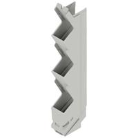 Weidmüllerler CH20M12 S PPP AGY 3747 Universal-Gehäuse 105.49 x 12.5 x 22.83 Grau 14St.